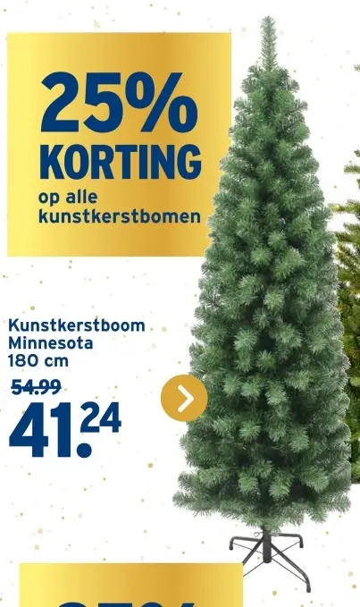 Aanbieding: Kunstkerstboom Minnesota 180 cm