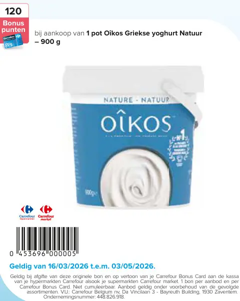 Promotie: Griekse yoghurt Natuur