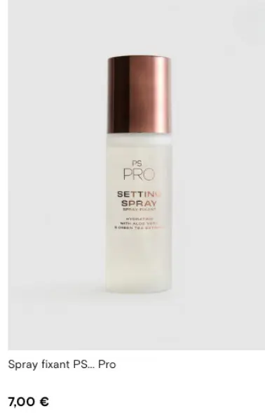 Offre: Spray fixant PS... Pro