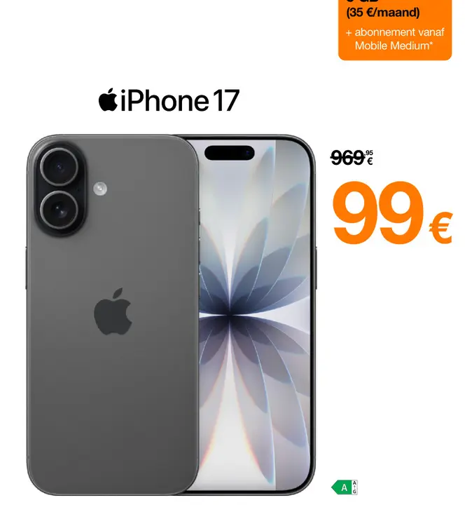 Promotie: iPhone 17
