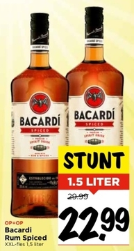 Aanbieding: Bacardi Rum Spiced XXL