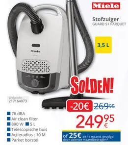 Aanbieding: Stofzuiger GUARD S1 PARQUET