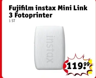Aanbieding: Fujifilm instax Mini Link 3 Fotoprinter
