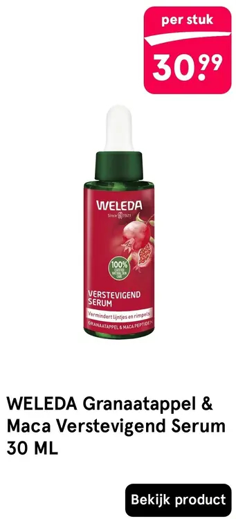 Aanbieding: Granaatappel & Maca Verstevigend Serum 30 ML