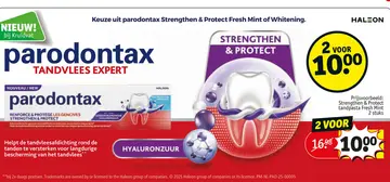 Aanbieding: parodontax tandpasta