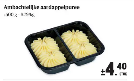 Aanbieding: Ambachtelijke aardappelpuree