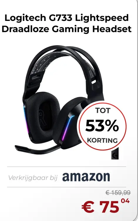 Aanbieding: G733 Lightspeed