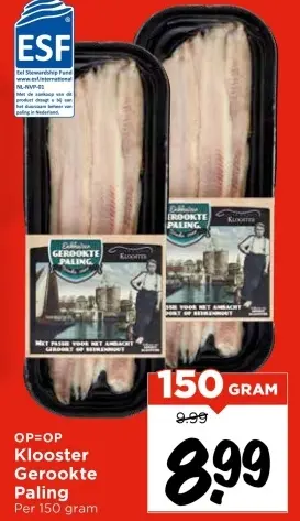 Aanbieding: Klooster Gerookte Paling