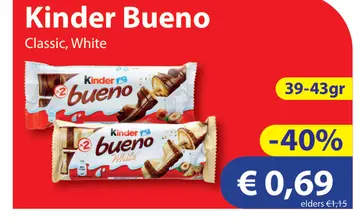 Aanbieding: Kinder Bueno