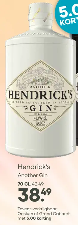 Aanbieding: Hendrick's Gin