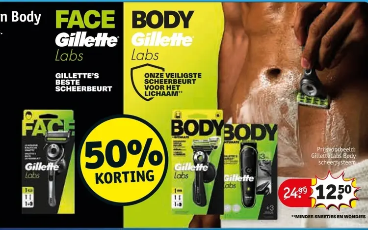 Aanbieding: GilletteLabs Body scheersysteem