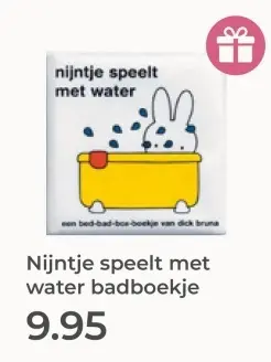 Aanbieding: Nijntje speelt met water badboekje