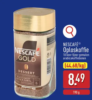 Promotie: NESCAFÉ® Oploskoffie
