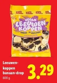 Aanbieding: Leeuwenkoppen banaan-drop
