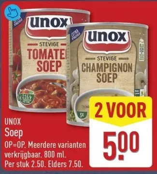 Aanbieding: Soep