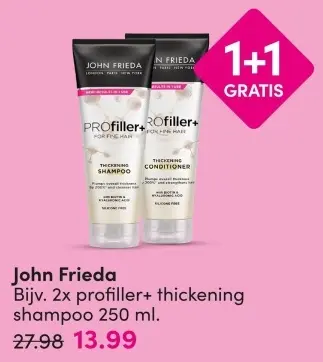 Aanbieding: profiller+ thickening shampoo