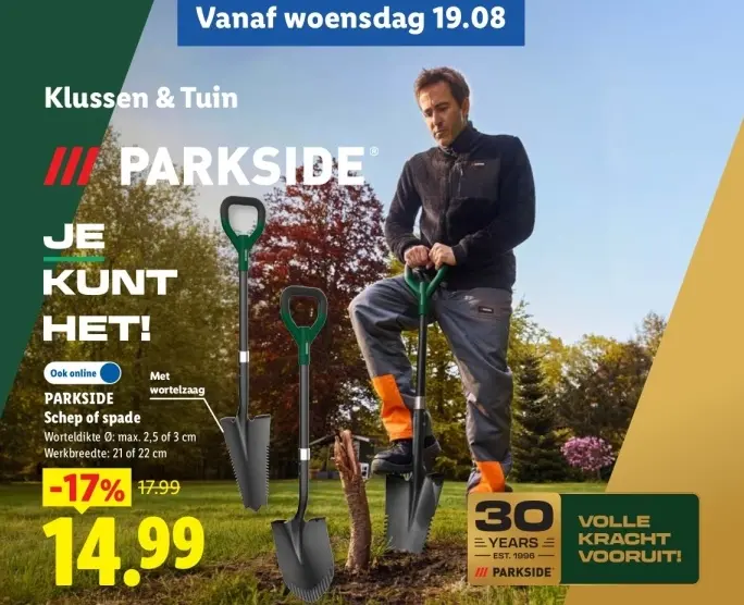 Aanbieding: Schep of spade