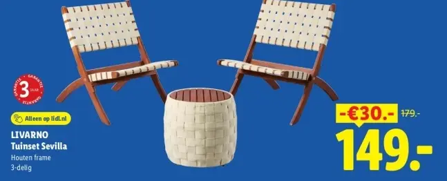 Aanbieding: Tuinset Sevilla