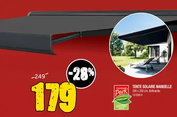 Offre: Tente solaire manuelle
