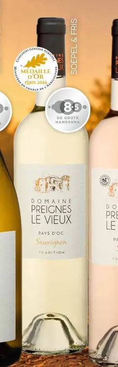 Aanbieding: Domaine Preignes Le Vieux Pays d'Oc (€34 per doos)
