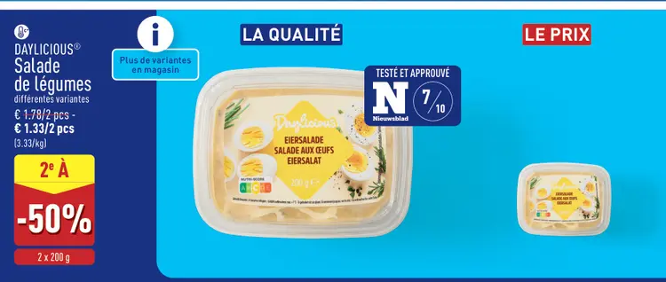 Offre: Salade de légumes