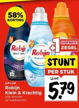 Aanbieding: Robijn Klein & Krachtig