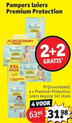 Promotie: Pampers Premium Protection