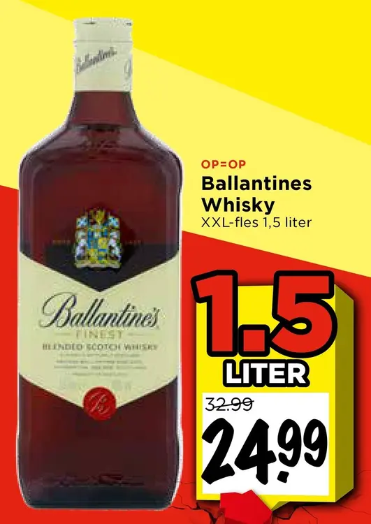 Aanbieding: Ballantines Whisky