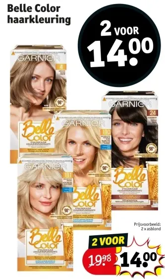 Promotie: Belle Color haarkleuring