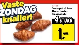 Versgebakken Roomboter Croissants