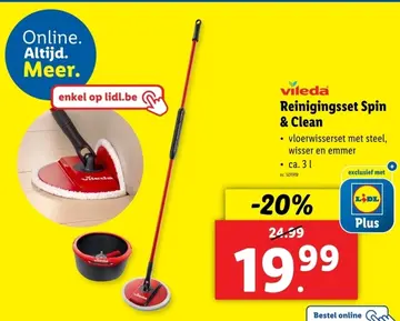Aanbieding: Reinigingsset Spin & Clean