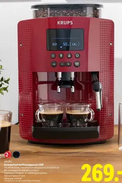 Aanbieding: koffiezetapparaat EA81