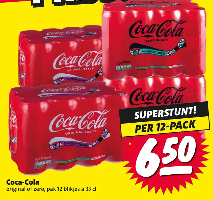 Aanbieding: Coca-Cola