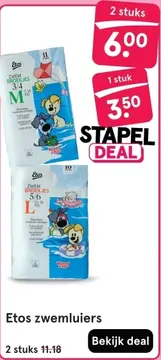 Aanbieding: Etos zwemluiers