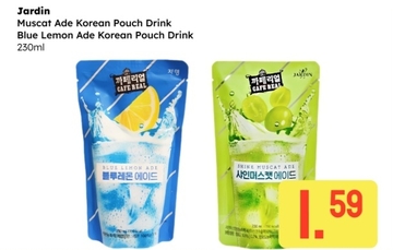 Aanbieding: Jardin Muscat Ade Korean Pouch Drink
