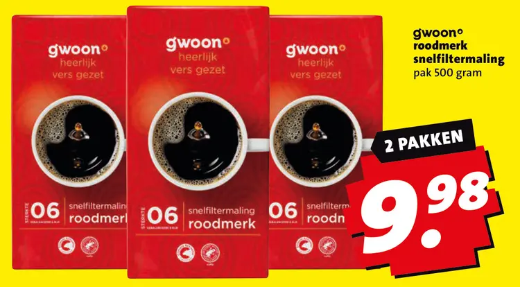 Aanbieding: Roodmerk snelfiltermaling