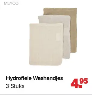 Aanbieding: Hydrofiele Washandjes