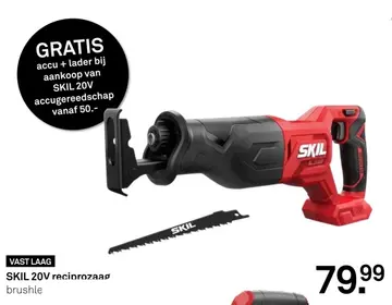 Aanbieding: SKIL 20V reciprozaag