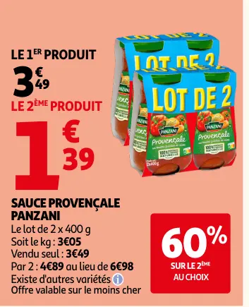 Promotie: Sauce provençale