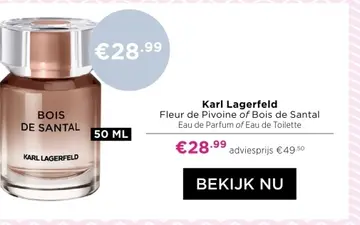 Aanbieding: Fleur de Pivoine of Bois de Santal