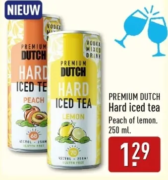 Aanbieding: Hard iced tea