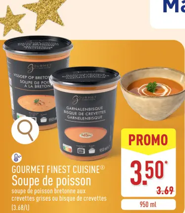 Offre: Soupe de poisson