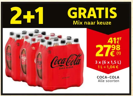 Aanbieding: Coca-Cola