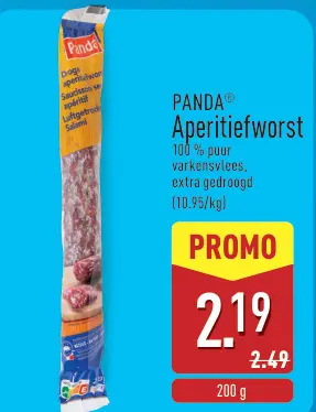Promotie: Aperitiefworst