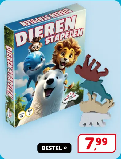 Promotie: Dieren stapelen