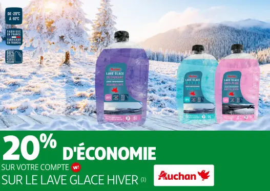 Promotie: Lave glace hiver