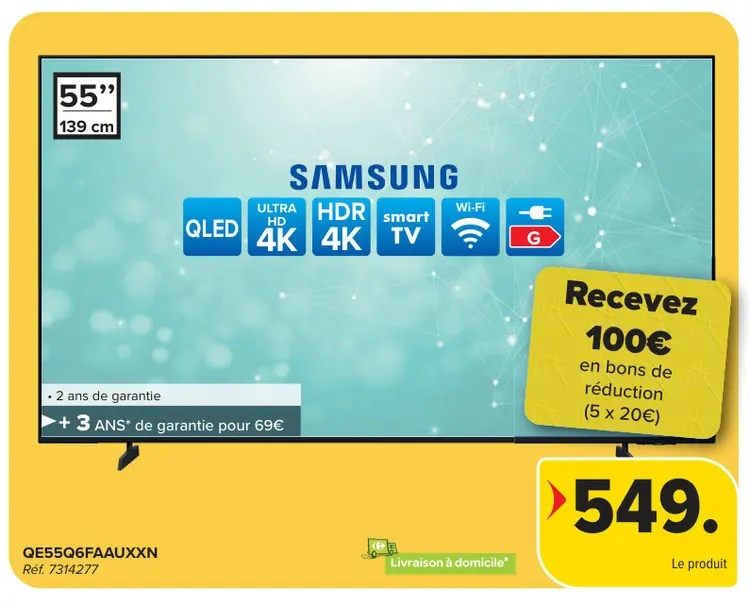 Offre: QLED 4K Smart TV