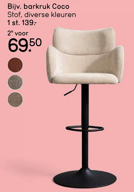 Aanbieding: Barkruk Coco