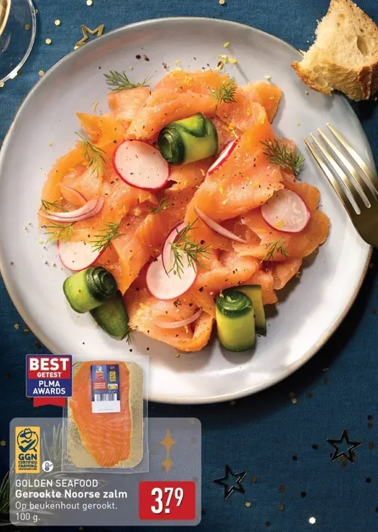 Aanbieding: Gerookte Noorse zalm