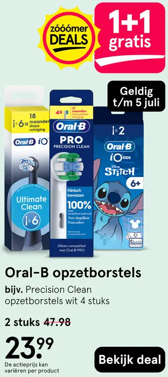 Aanbieding: Opzetborstels